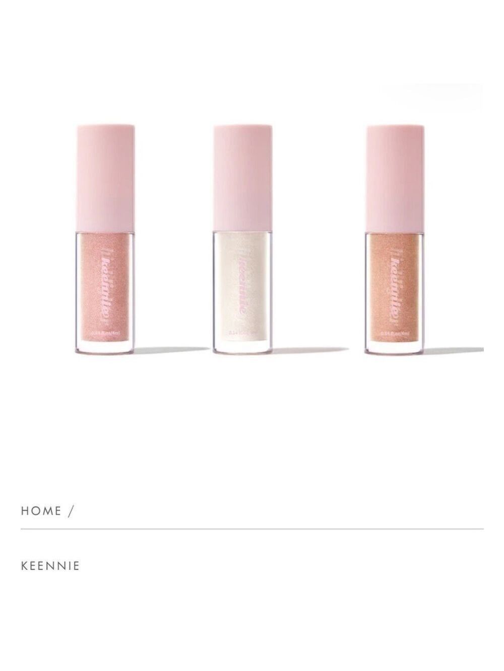 Keene Glowluxe Liquid Highlighter Trio New in Box